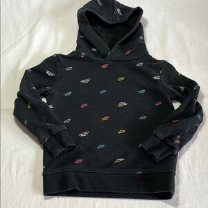 2T Nike Black Toddler Hoodie